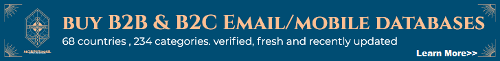 buy b2b and b2c email and mobile databases