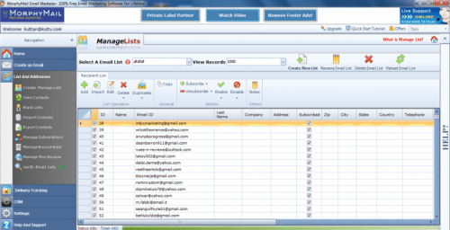 Import List